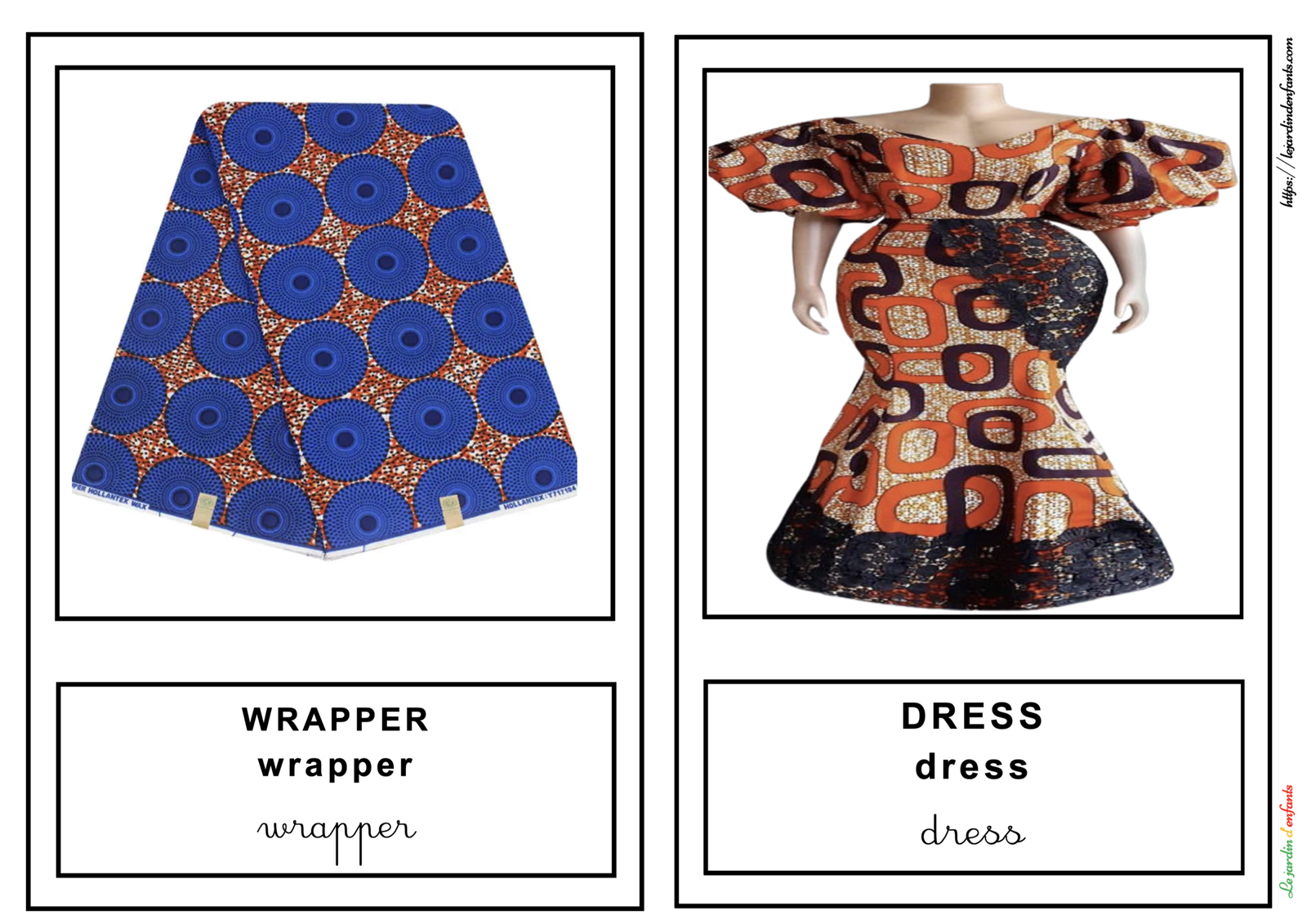 L'imagier des "Vêtements" Anglais – Image 6
