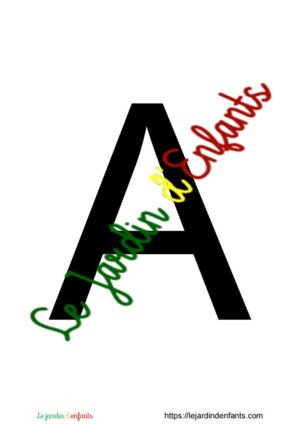 Lettres Capitales d'imprimerie