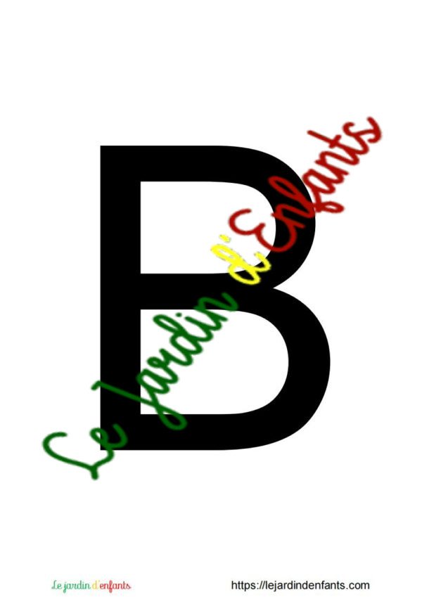 Lettres Capitales d'imprimerie – Image 2