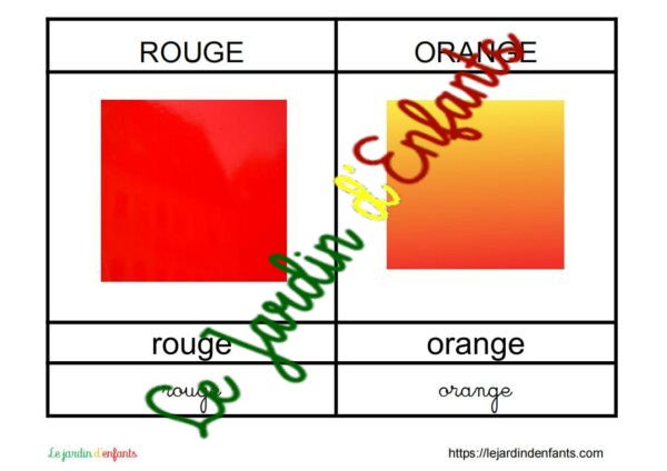 L'imagier des "Couleurs" Français – Image 5
