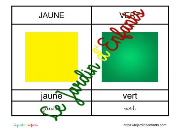L'imagier des "Couleurs" Français – Image 2