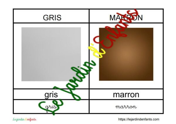 L'imagier des "Couleurs" Français – Image 4