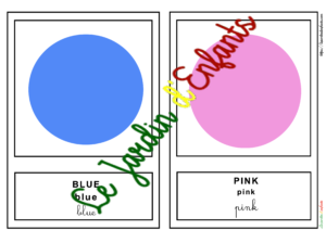 L'imagier des "Couleurs" Anglais à l'unité