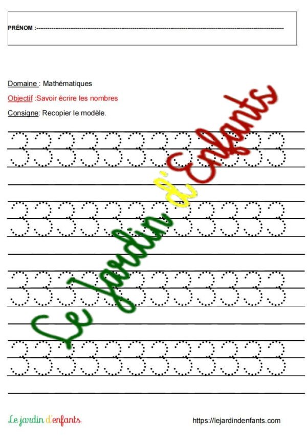 Ecriture-Chiffres "Pointillées" ( 0 à 4) MS-GS – Image 4
