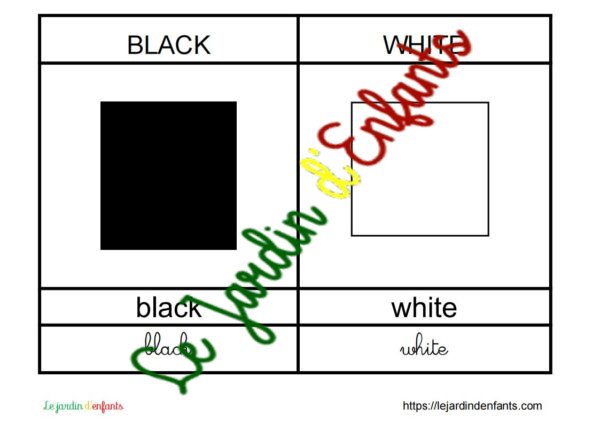 L'imagier des "Couleurs" Anglais – Image 4