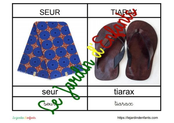 L'imagier des "Vêtements" Wolof – Image 5