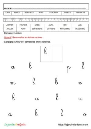 l/f/b cursives