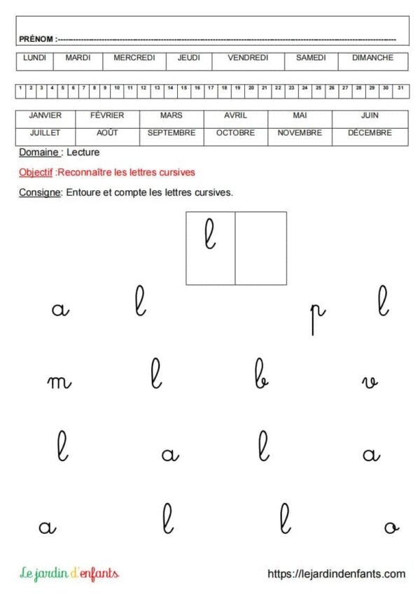 l/f/b cursives