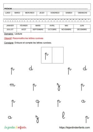 p/q/z cursives