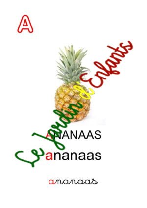 "Bambara" Initiale Rouge