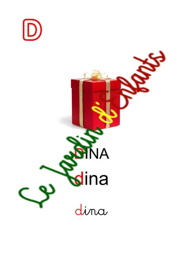 "Soninké" Initiale Rouge – Image 4