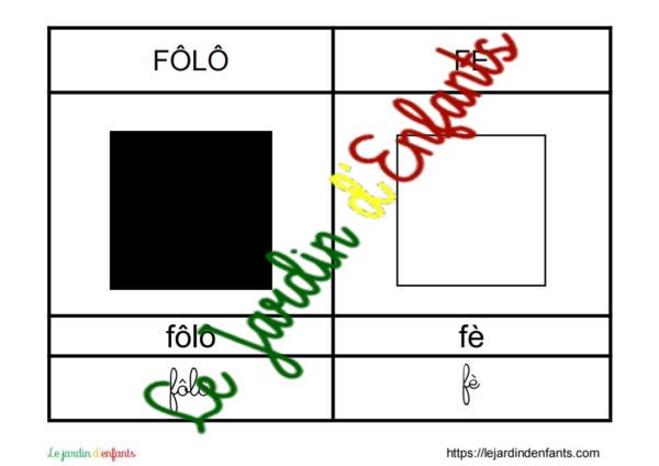 L'imagier des "Couleurs" Bambara – Image 3