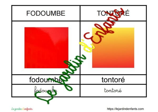 L'imagier des "Couleurs" Soninké – Image 2