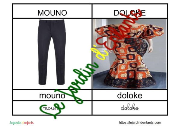 L'imagier des "Vêtements" Soninké – Image 2