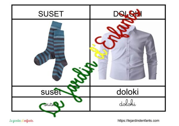 L'imagier des "Vêtements" Soninké – Image 3