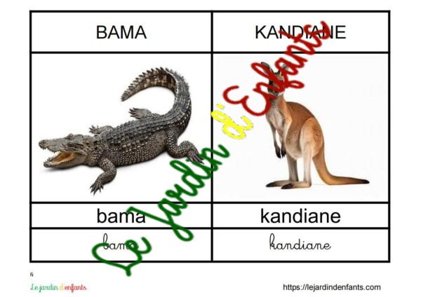 L'imagier des "Animaux" Soninké – Image 2