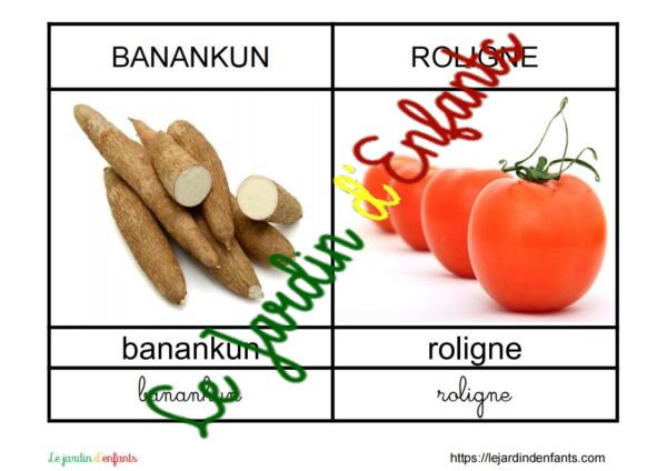 L'imagier des "Fruits et légumes" Soninké – Image 2