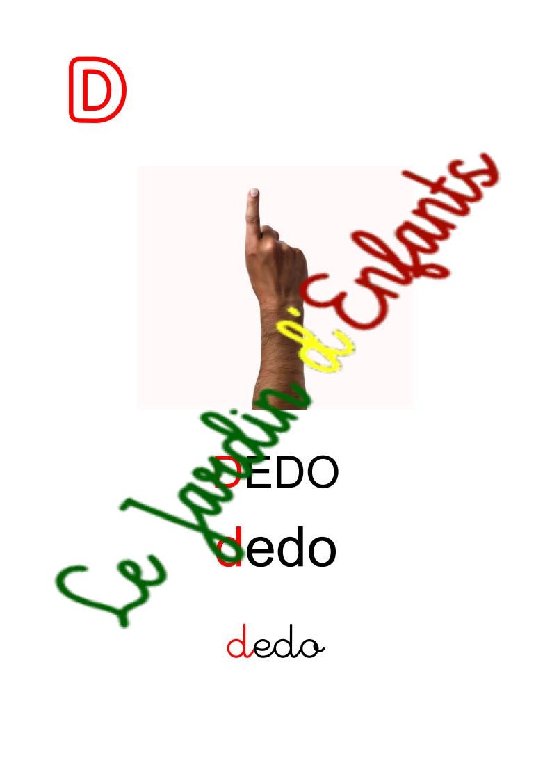 "Portugais" Initiale Rouge – Image 4