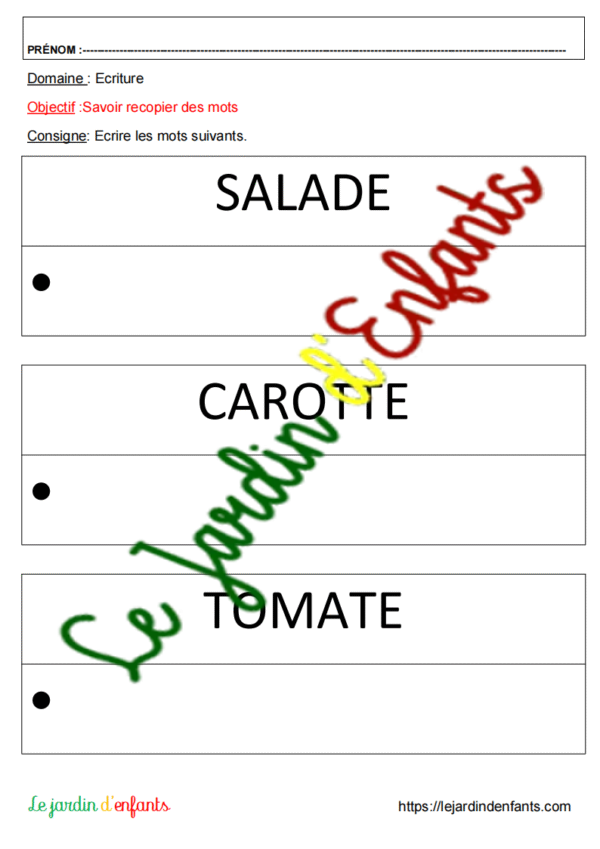 Ecriture "12 mots" MS-GS – Image 4