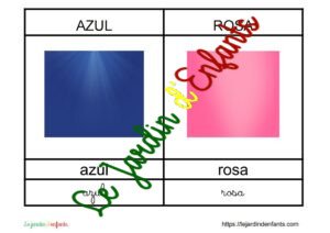 L'imagier des "Couleurs" Espagnol