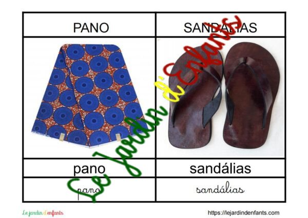 L'imagier des "Vêtements" Portugais – Image 5