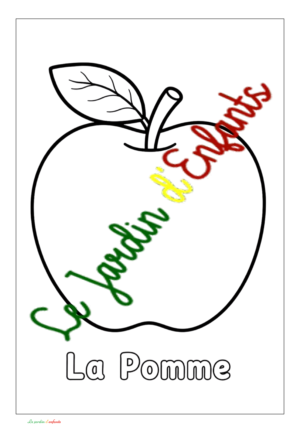 Fruits et Légumes "La pomme"