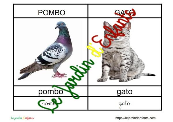 L'imagier des "Animaux" Portugais – Image 5