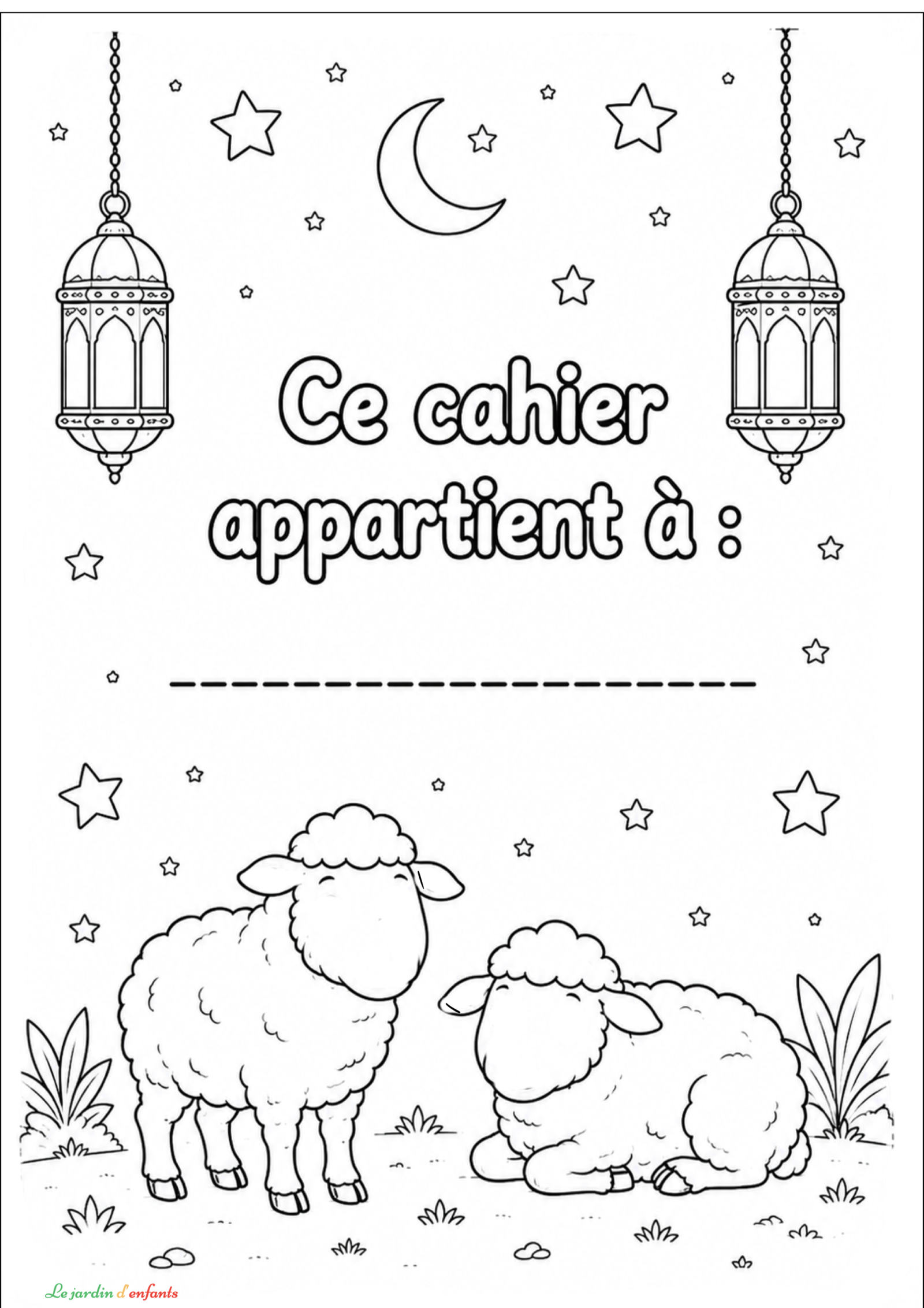 Coloriage Tabaski – Image 2