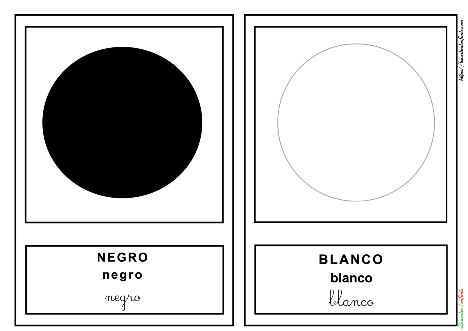 L'imagier des "Couleurs" Espagnol – Image 5