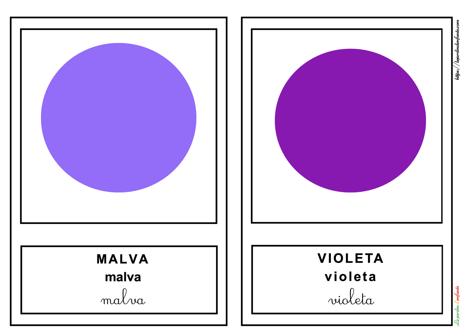L'imagier des "Couleurs" Espagnol – Image 7
