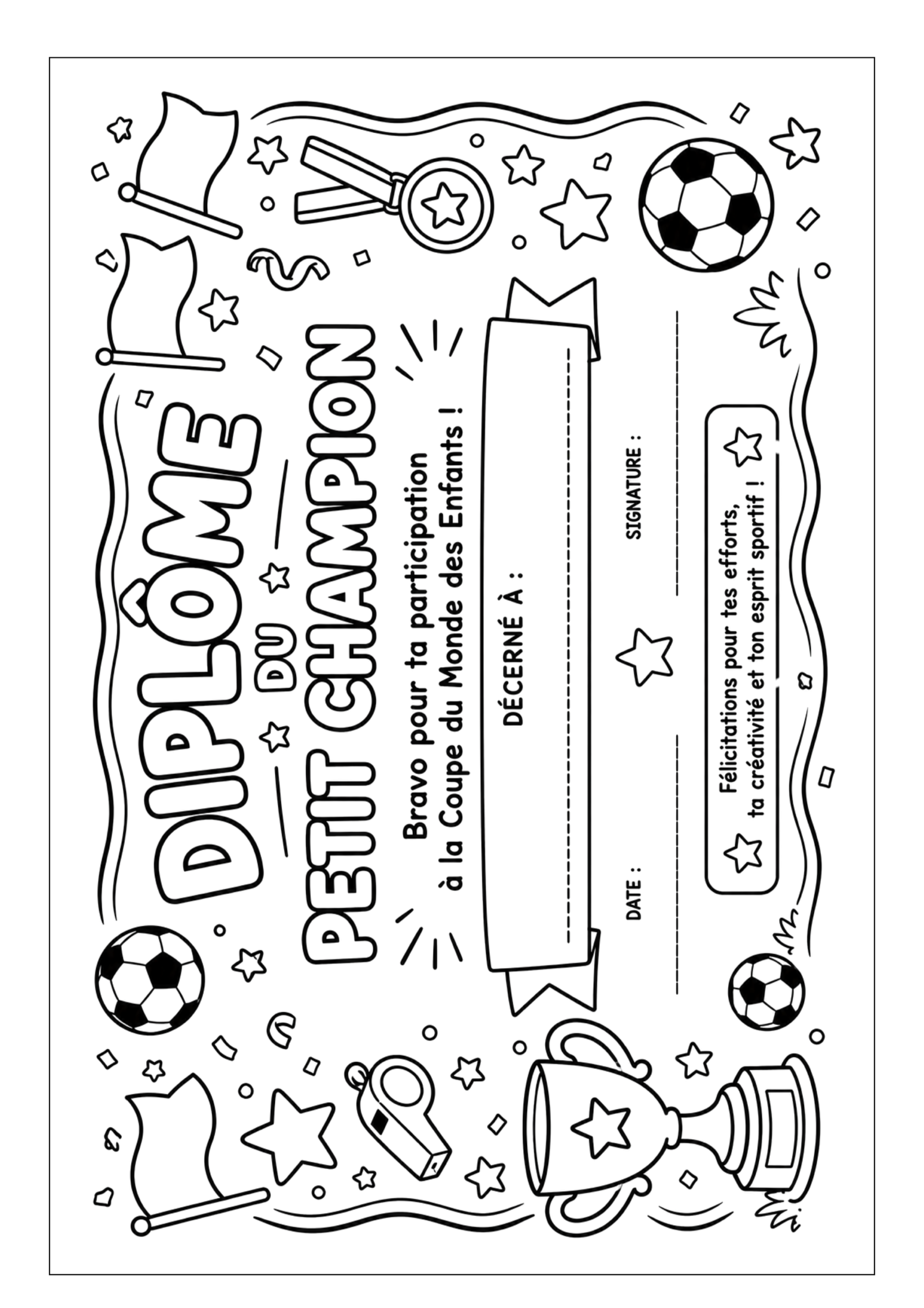Coupe du monde 2026 "Le diplôme"