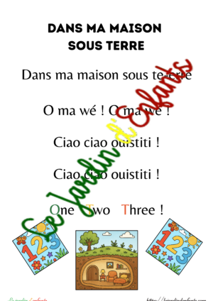 Dans ma maison sous terre