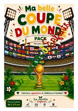 Pack Coloriages "Ma belle coupe du monde"