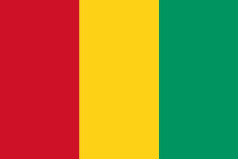 Drapeau guinée conakry
