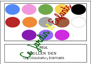 L'imagier des "Couleurs" Peul/3 écritures
