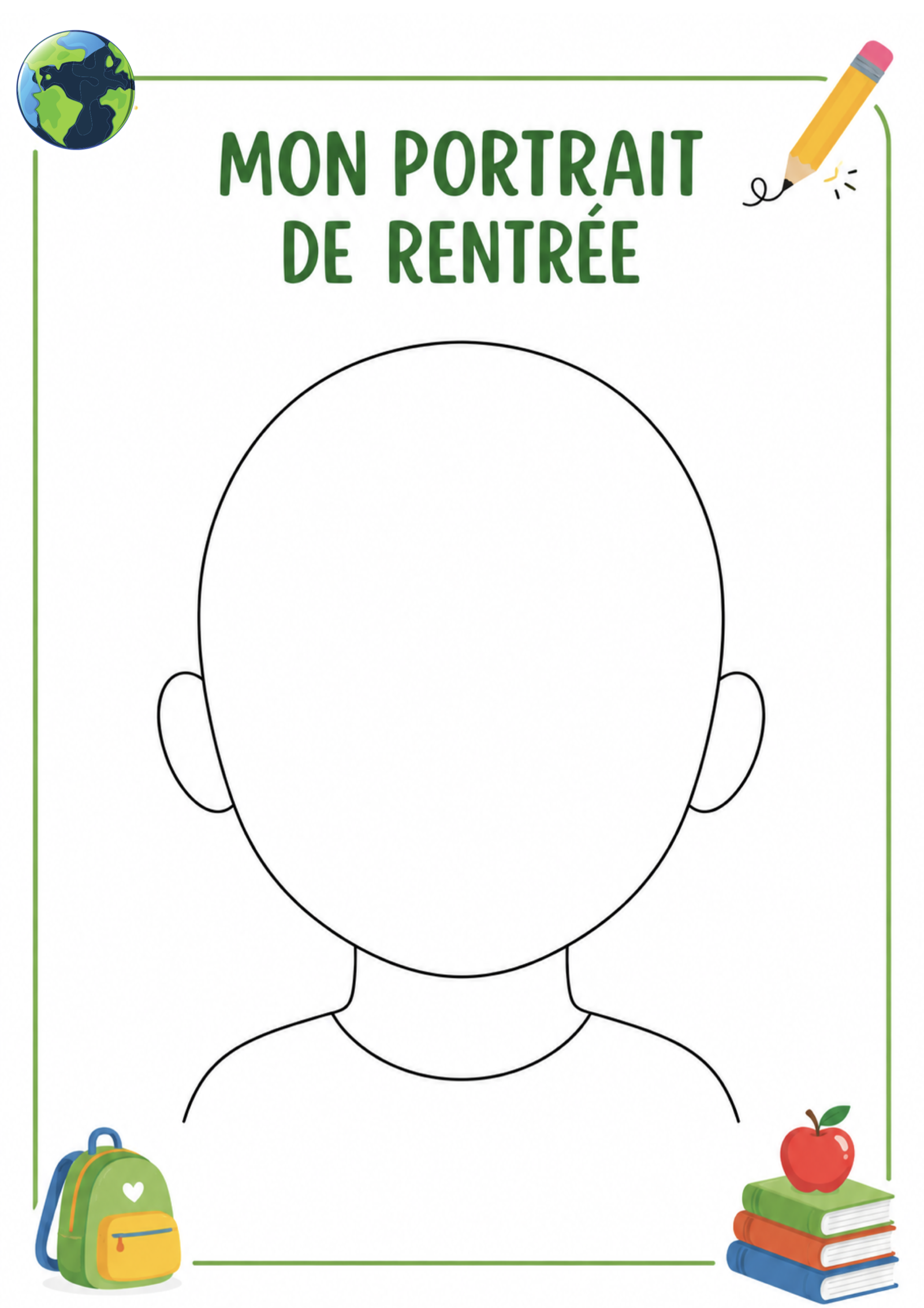 La rentrée « Je dessine ma famille »