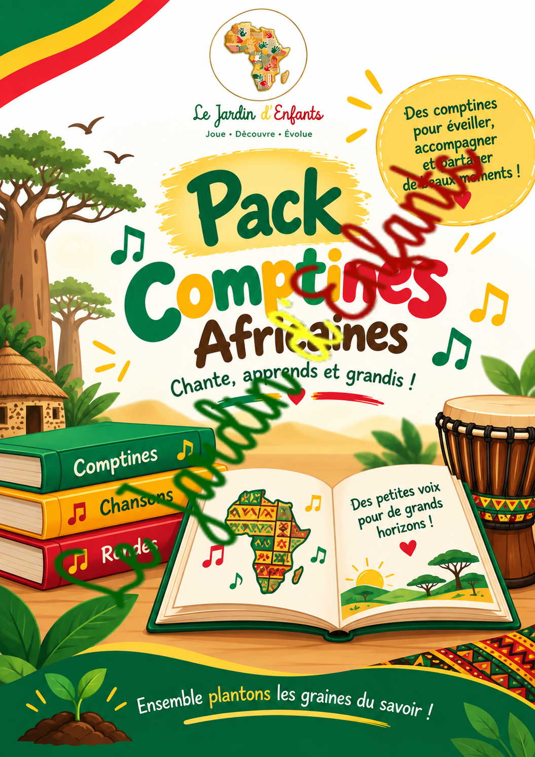 Pack Comptines Africaines