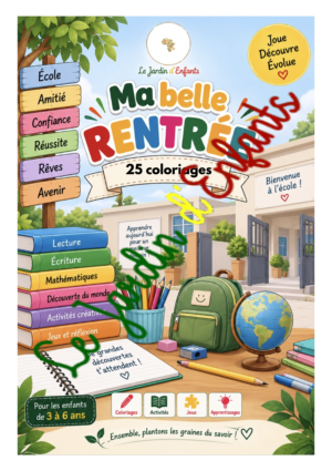 Pack Coloriages "Ma belle rentrée"